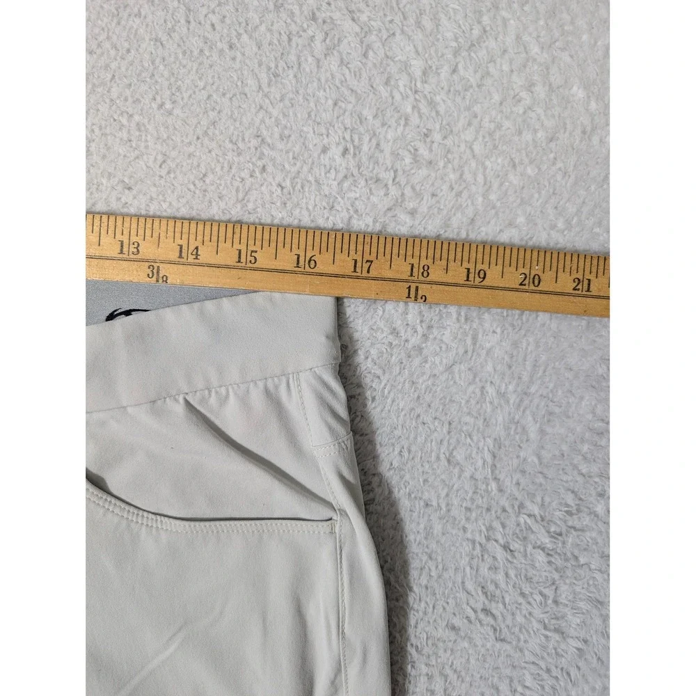 KJUS‎ Iver 5-Pocket Pants Mens 33/32 Beige Stretch Tailored Fit Golf Trousers
